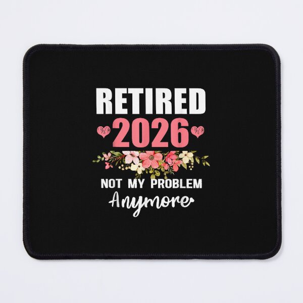 Item preview, Retired 2026 Funny Retirement Gifts For Women 2026 Floral designed and sold by Animal-Replicas.