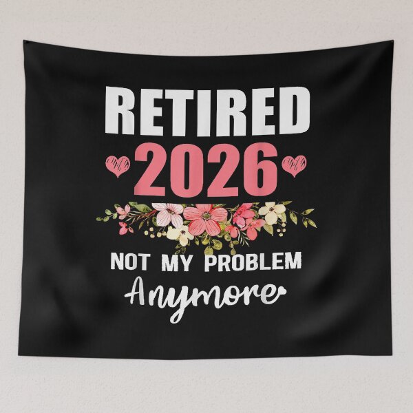 Item preview, Retired 2026 Funny Retirement Gifts For Women 2026 Floral designed and sold by Animal-Replicas.