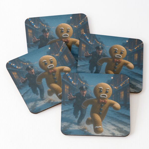 Item preview, Gingerbread Man Chase designed and sold by Sartawsky.