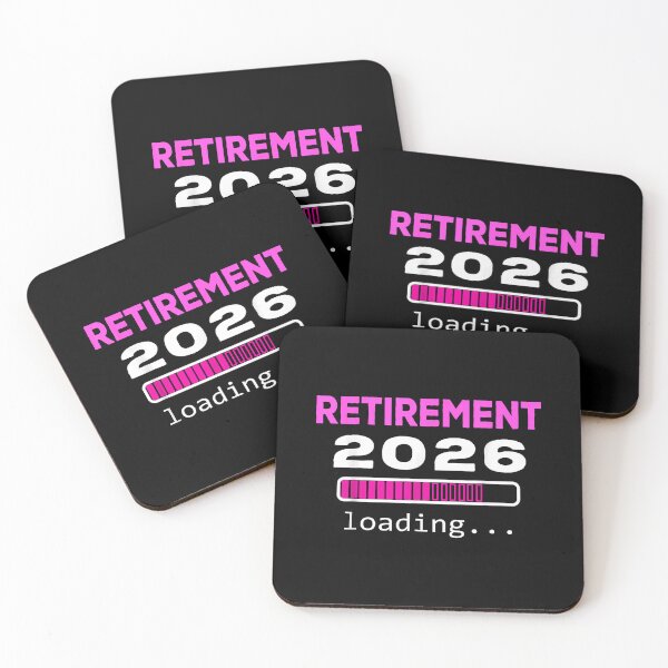 Item preview, Funny Retirement 2026 loading Retired Countdown designed and sold by Animal-Replicas.