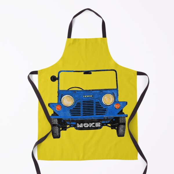 Item preview, Classic vintage Mini Moke pop art blue designed and sold by Kludoman.
