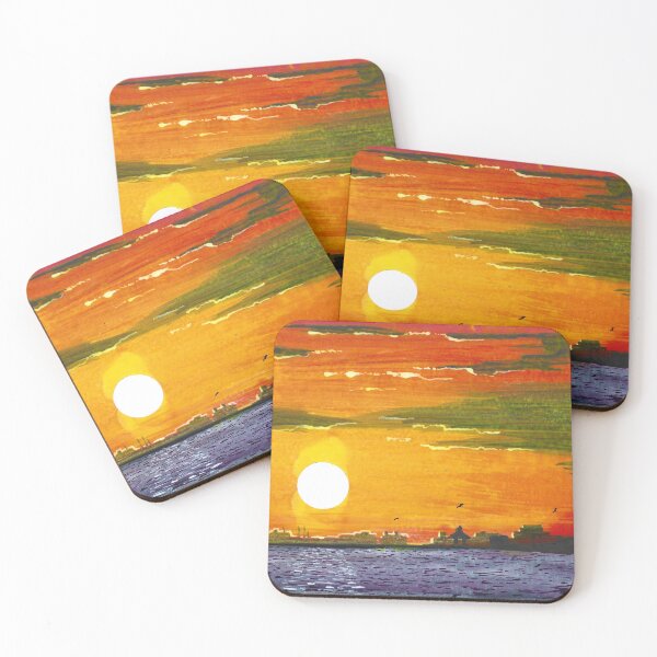 Item preview, Sunset and Skyline of Gulfport 2025 3 designed and sold by chadtheartist.