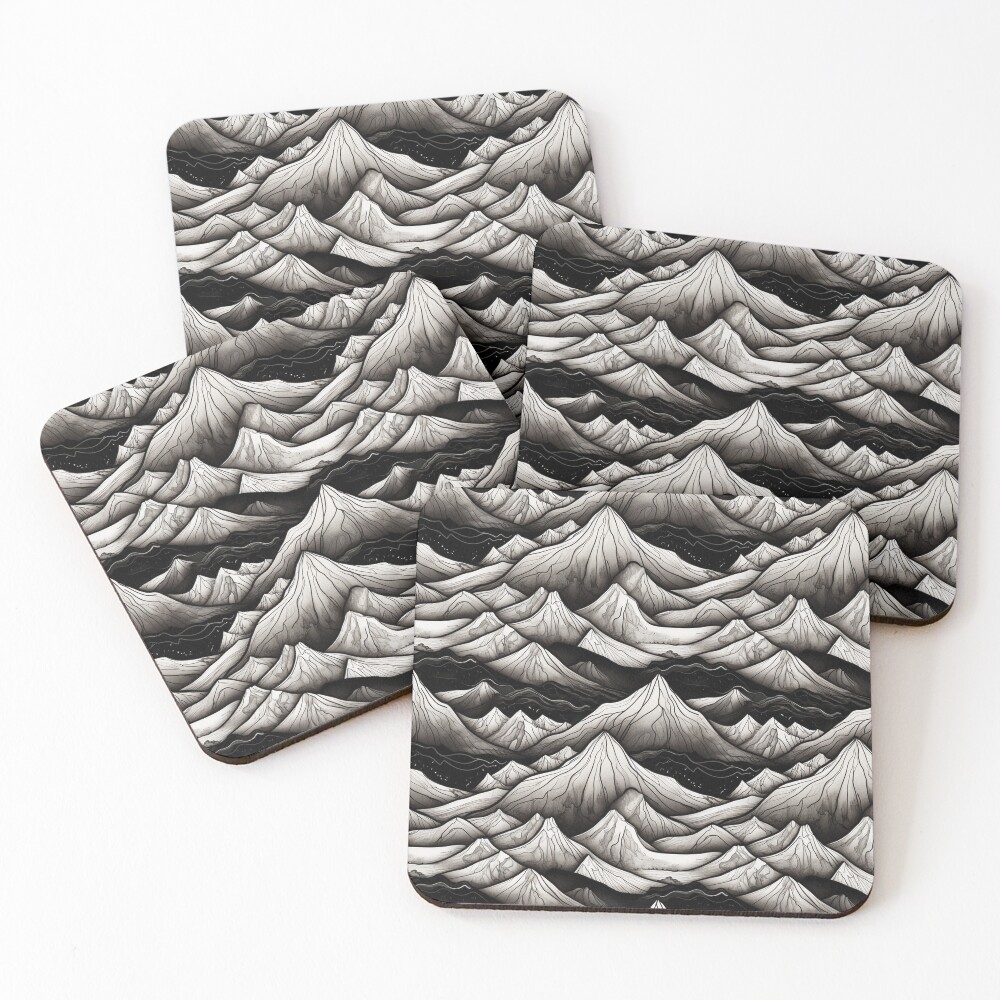 Item preview, Coasters (Set of 4) designed and sold by RASUNED.