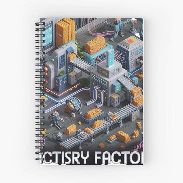 Item preview, Satisfactory Inspired Factory Builder Art designed and sold by Zvex_01.