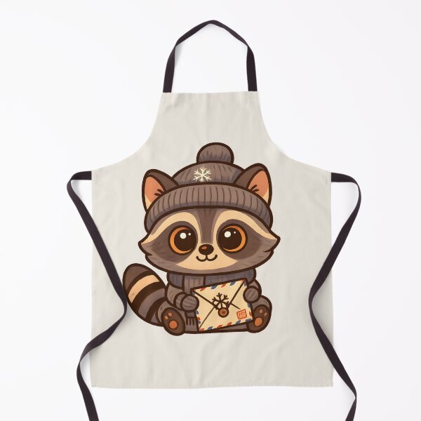 Item preview, Christmas Raccoon Mail designed and sold by PawticleStudio.