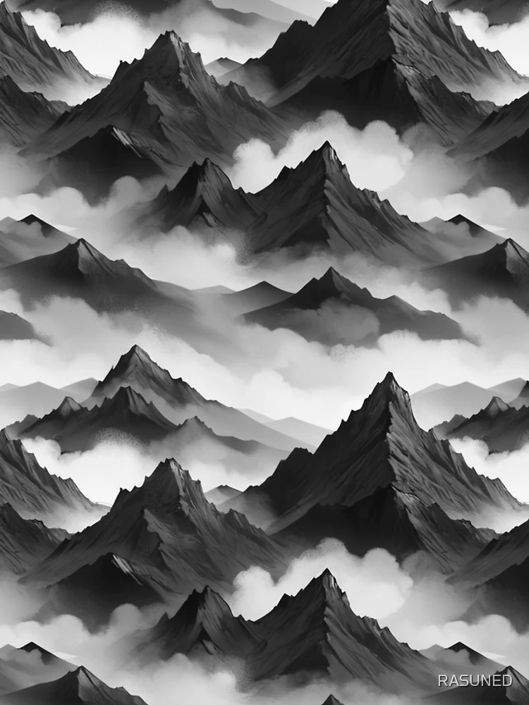 Thumbnail 4 of 4, iPhone Case, Mountains designed and sold by RASUNED.