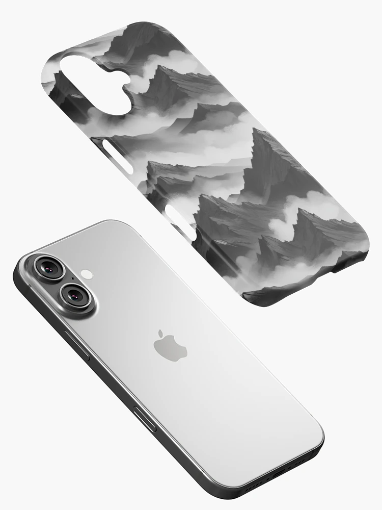 Thumbnail 2 of 4, iPhone Case, Mountains designed and sold by RASUNED.