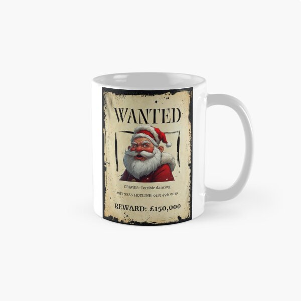 Item preview, Santa Claus is Wanted designed and sold by AlphaPrint2410.