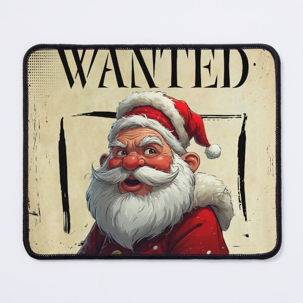 Item preview, Santa Claus is Wanted designed and sold by AlphaPrint2410.