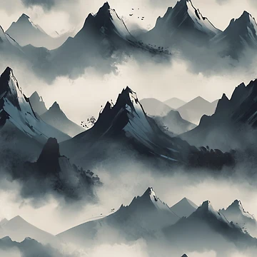 Artwork thumbnail, Mountains by RASUNED