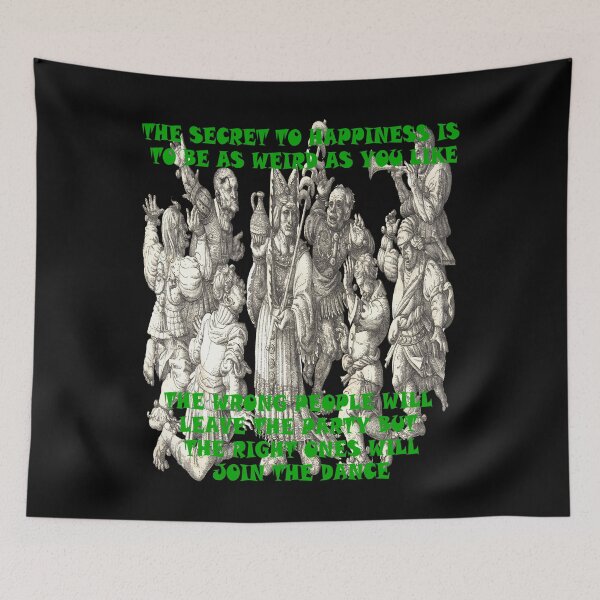 Item preview, Copy of The Secret To Happiness Is To Be Weird Green designed and sold by taiche.