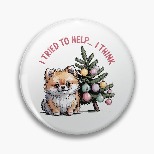 Item preview, Pomeranian Christmas – Helpful Holiday Pup designed and sold by JessArty ⭐⭐⭐⭐⭐.