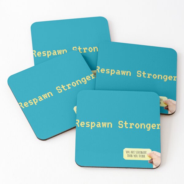 Item preview, Respawn Stronger designed and sold by JJLetterDesigns.