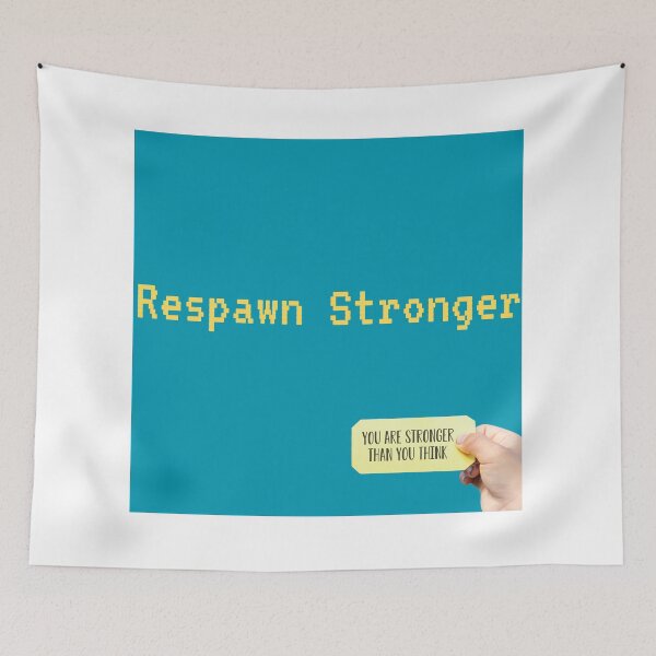 Item preview, Respawn Stronger designed and sold by JJLetterDesigns.