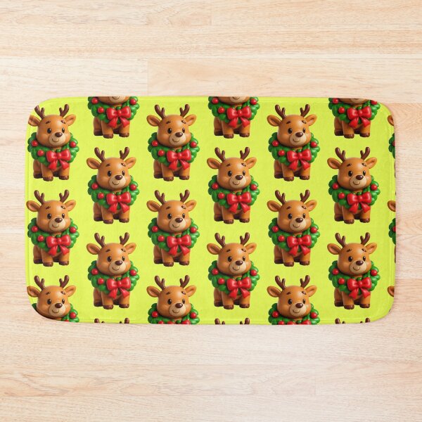 Item preview, Cute reindeer with Advent wreath designed and sold by Mauswohn.