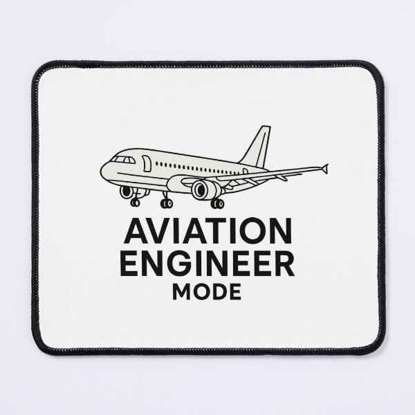 Item preview, Aviation Engineer Mode | Technical Airplane Line Art Sticker designed and sold by Gurjeetpixelart.