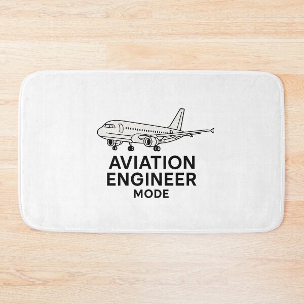 Item preview, Aviation Engineer Mode | Technical Airplane Line Art Sticker designed and sold by Gurjeetpixelart.
