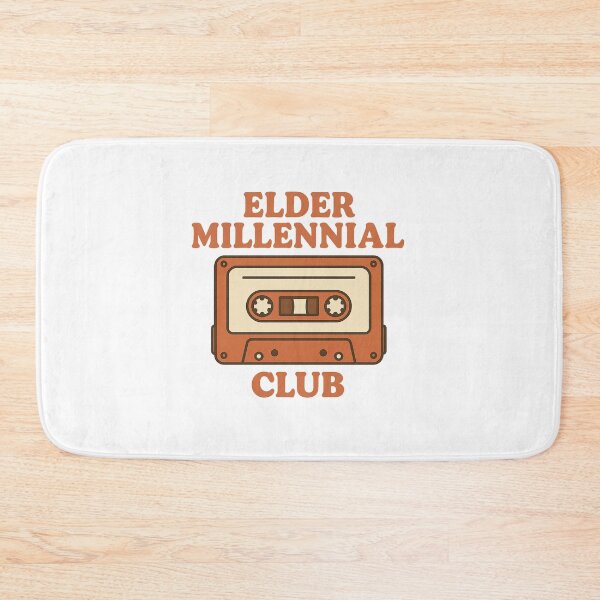 Item preview, Elder Millennial Club | Retro Cassette Tape Nostalgia Sticker designed and sold by Gurjeetpixelart.