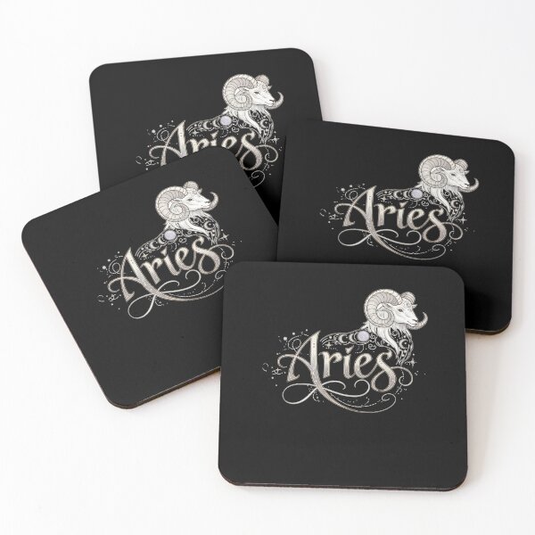 Item preview, Celestial Aries Ram Art designed and sold by ZodiacWonders.