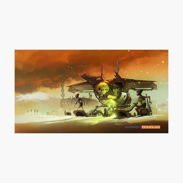 'Visitors' Photographic Print