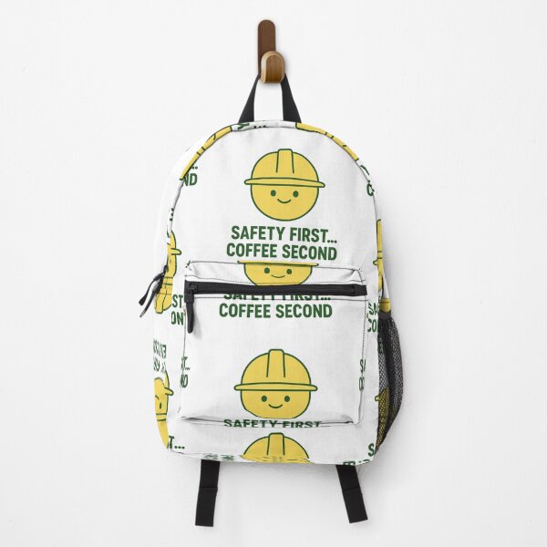 Item preview, Safety First… Coffee Second | Cute Hard Hat Construction Worker Sticker designed and sold by Gurjeetpixelart.