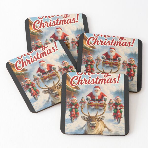 Item preview, Scooter Squad Saves Christmas! designed and sold by Laugh & Rewind .
