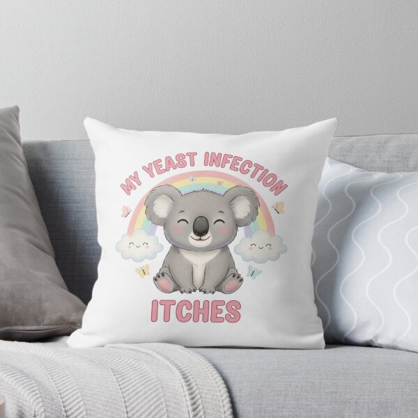 Aperçu de l'œuvre Koala, ma mycose vaginale me démange (blague drôle, humour adulte, nouveauté) créée et vendue par CheeseBlueprint.