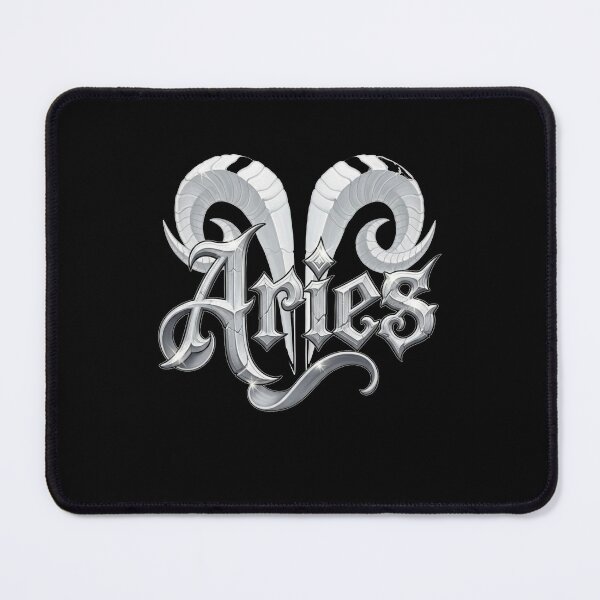Item preview, Silver Aries Zodiac Emblem designed and sold by ZodiacWonders.