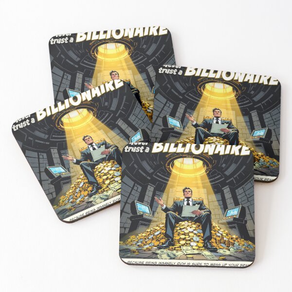Item preview, Don't trust any billionaire designed and sold by Mantramontics.