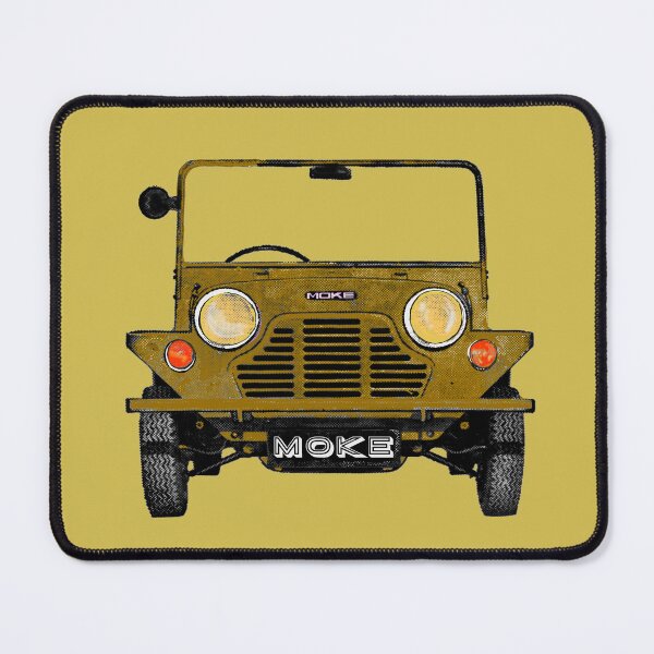 Item preview, Classic vintage Mini Moke pop art desert sand designed and sold by Kludoman.