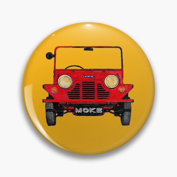 Item preview, Classic vintage Mini Moke pop art red designed and sold by Kludoman.