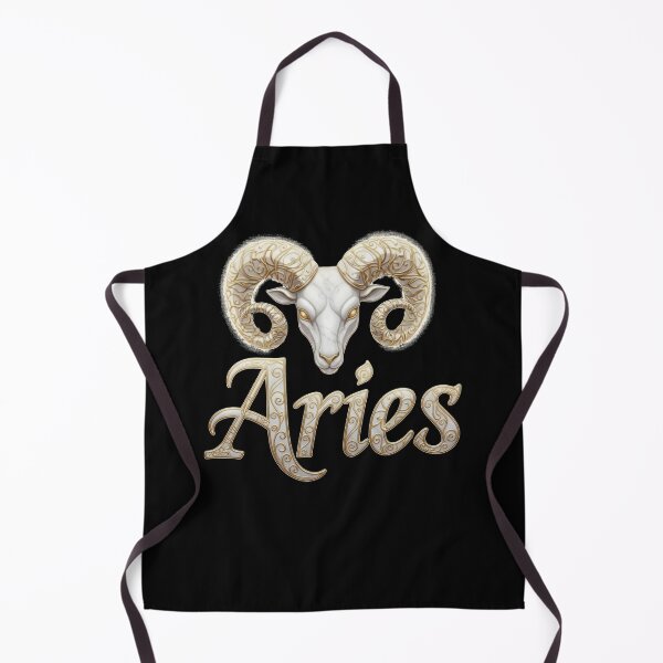 Item preview, Golden Marble Aries Ram designed and sold by ZodiacWonders.