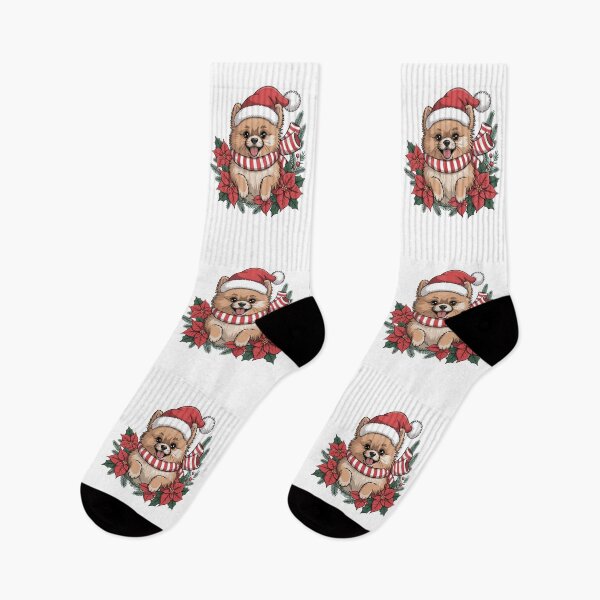 Item preview, Pomeranian Christmas – Cozy Holiday Pup designed and sold by JessArty ⭐⭐⭐⭐⭐.