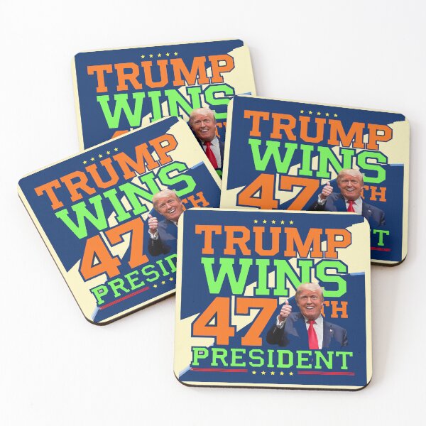 Item preview, TRUMP WINS 47th President of the USA designed and sold by DBM Photo Art 1.