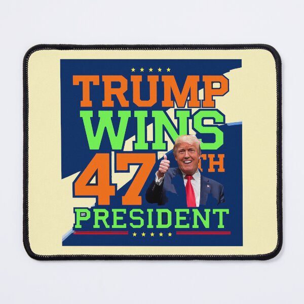Item preview, TRUMP WINS 47th President of the USA designed and sold by DBM Photo Art 1.