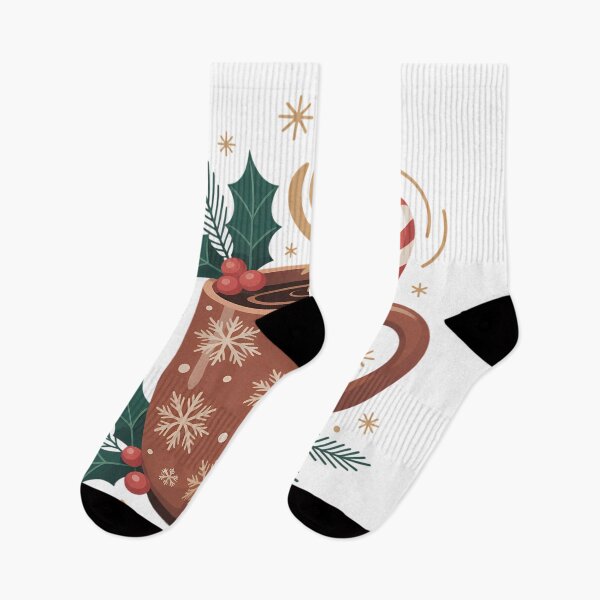 Item preview, Running on Coffee Christmas Cheer - Funny Holiday Caffeine - Tired Xmas Gift designed and sold by GiftsForge.