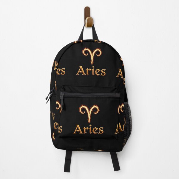 Item preview, Fiery Golden Aries Zodiac designed and sold by ZodiacWonders.