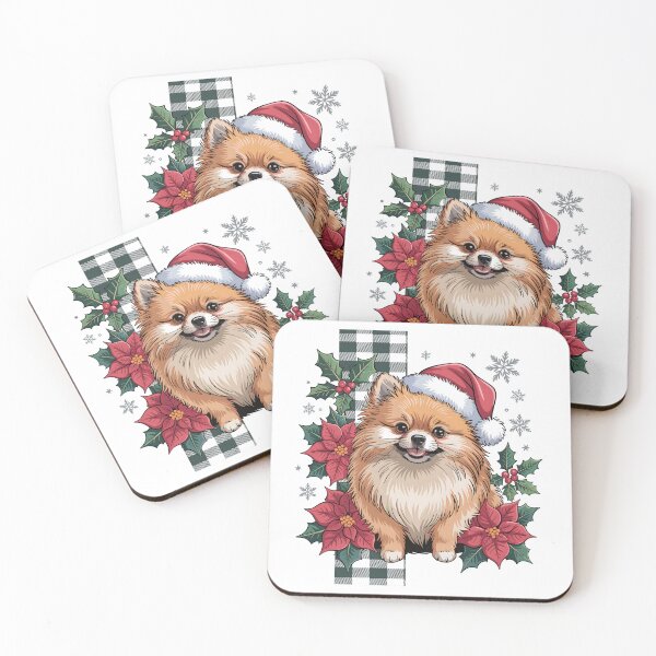 Item preview, Pomerania-Navidad designed and sold by JessArty ⭐⭐⭐⭐⭐.