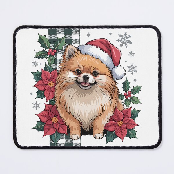 Item preview, Pomeranian-Christmas designed and sold by JessArty ⭐⭐⭐⭐⭐.