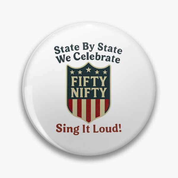 Item preview, Fifty Nifty Lyrics, Fifty Nifty United States, 50 Nifty United States designed and sold by graphic-genie.