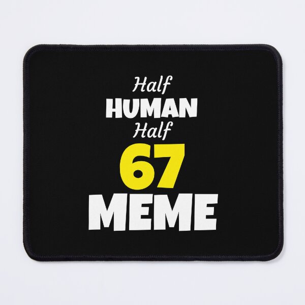 Item preview, Half Human Half 67 Meme Funny Six Seven Meme designed and sold by PerfectMatch.