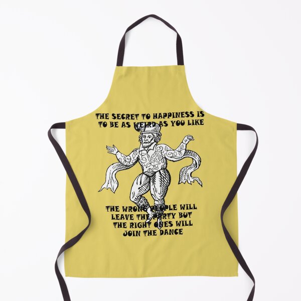 Item preview, The Secret To Happiness Is To Be Weird Vintage Morris Illustration  designed and sold by taiche.