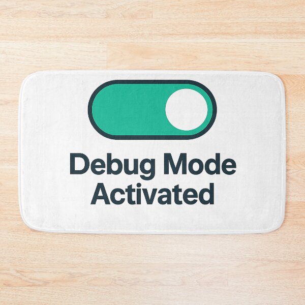 Item preview, Debug Mode Activated – Developer Switch designed and sold by techy-rrr.