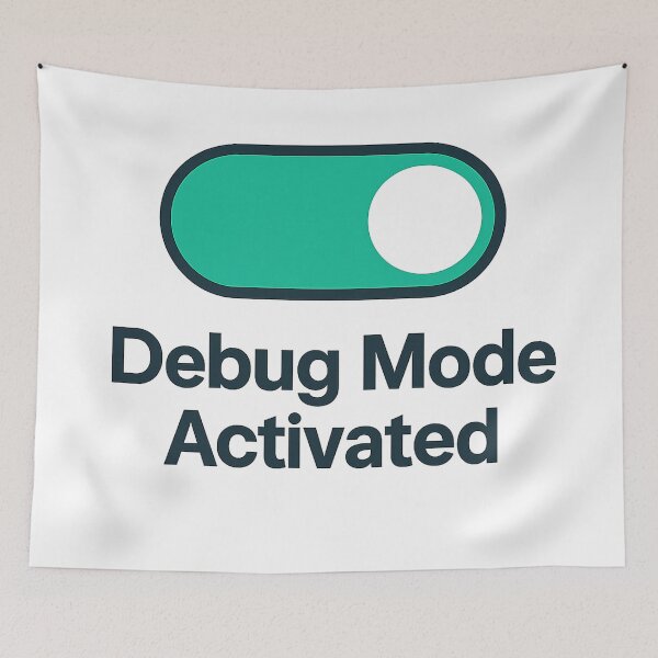 Item preview, Debug Mode Activated – Developer Switch designed and sold by techy-rrr.