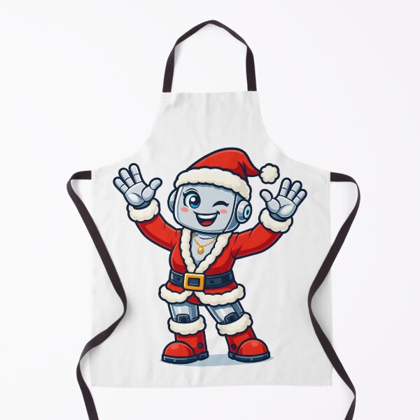 Item preview, Cute Female AI Santa Robot designed and sold by DigiHub Linker.