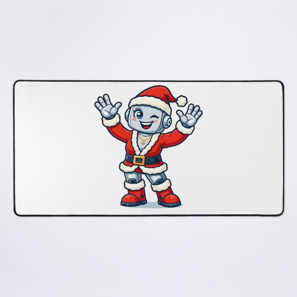 Item preview, Cute Female AI Santa Robot designed and sold by DigiHub Linker.