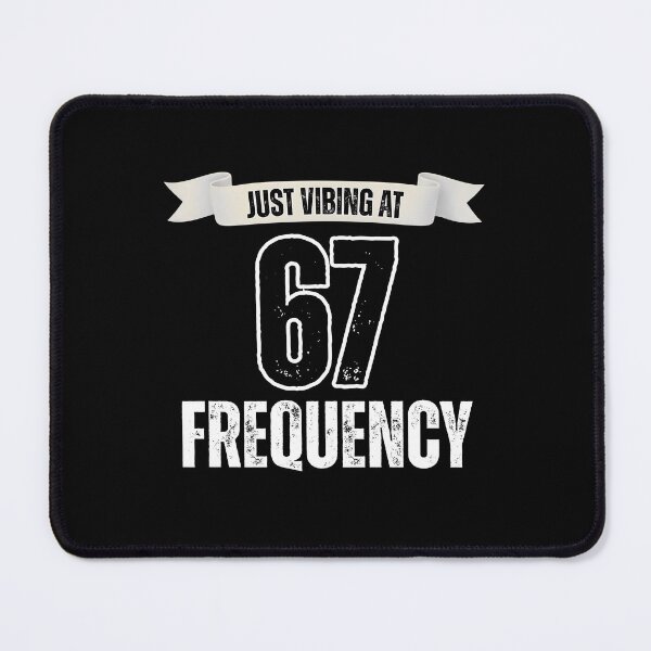 Item preview, Just Vibing At 67 Frequency Funny Six Seven Meme designed and sold by PerfectMatch.
