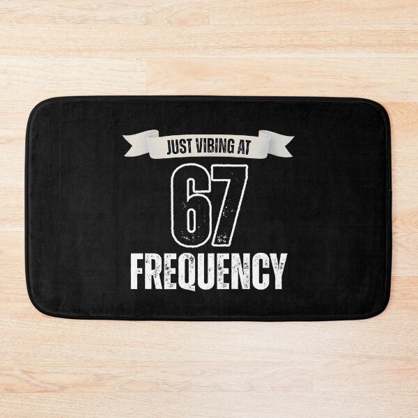 Item preview, Just Vibing At 67 Frequency Funny Six Seven Meme designed and sold by PerfectMatch.