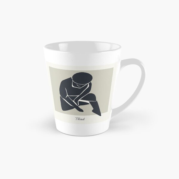 Item preview, Minimalist Man's Figure To Think About designed and sold by SmilingAnny.