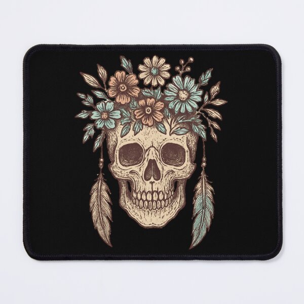 Item preview, Vintage Boho Style Skull designed and sold by Gradasdaughter.